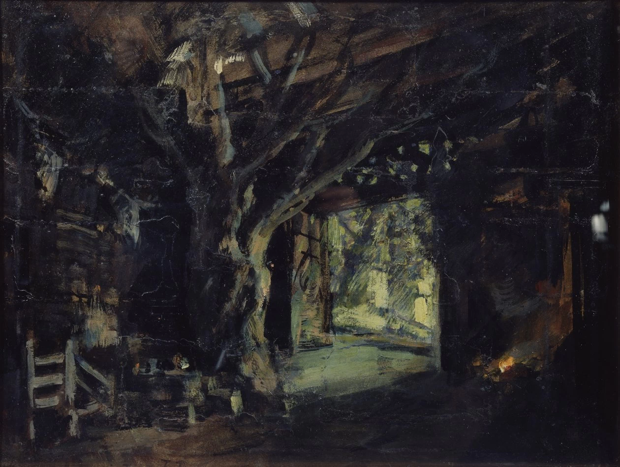 Konstantin Korovin - 115, Scenografia per l'opera La Valchiria di R. Wagner, 1919
